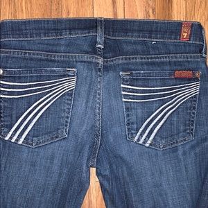 7 for all mankind “dojo” jeans size 27